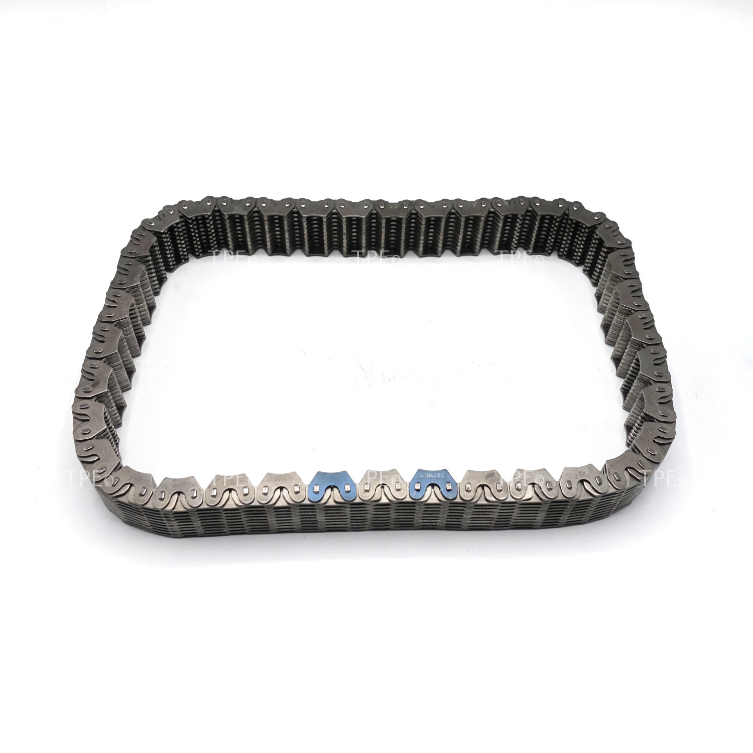 05.CH.37 FORD USA : F87Z7A029BB
FORD USA : F87Z-7A029-BB
HYUNDAI/KIA : 47356H1000
HYUNDAI/KIA : 47356-H1000
HYUNDAI/KIA : 4735649200
HYUNDAI/KIA : 47356-49200
SSANG YONG : 4400143017
SSANG YONG : 4400-143017

Borg Warner BW4404, BW4405, BW4424, BW4427 HSFTC Transfer Case Chain (1.25" Wide) TOD 37 Links (Rocker Pin) (2 Blue Links & ET Guides) (47356H1000) (47356-49200)

Hyundai Terracan, Highlander, A1, Kia BL
Ssangyong 2005-Up D100, Y250, Y300