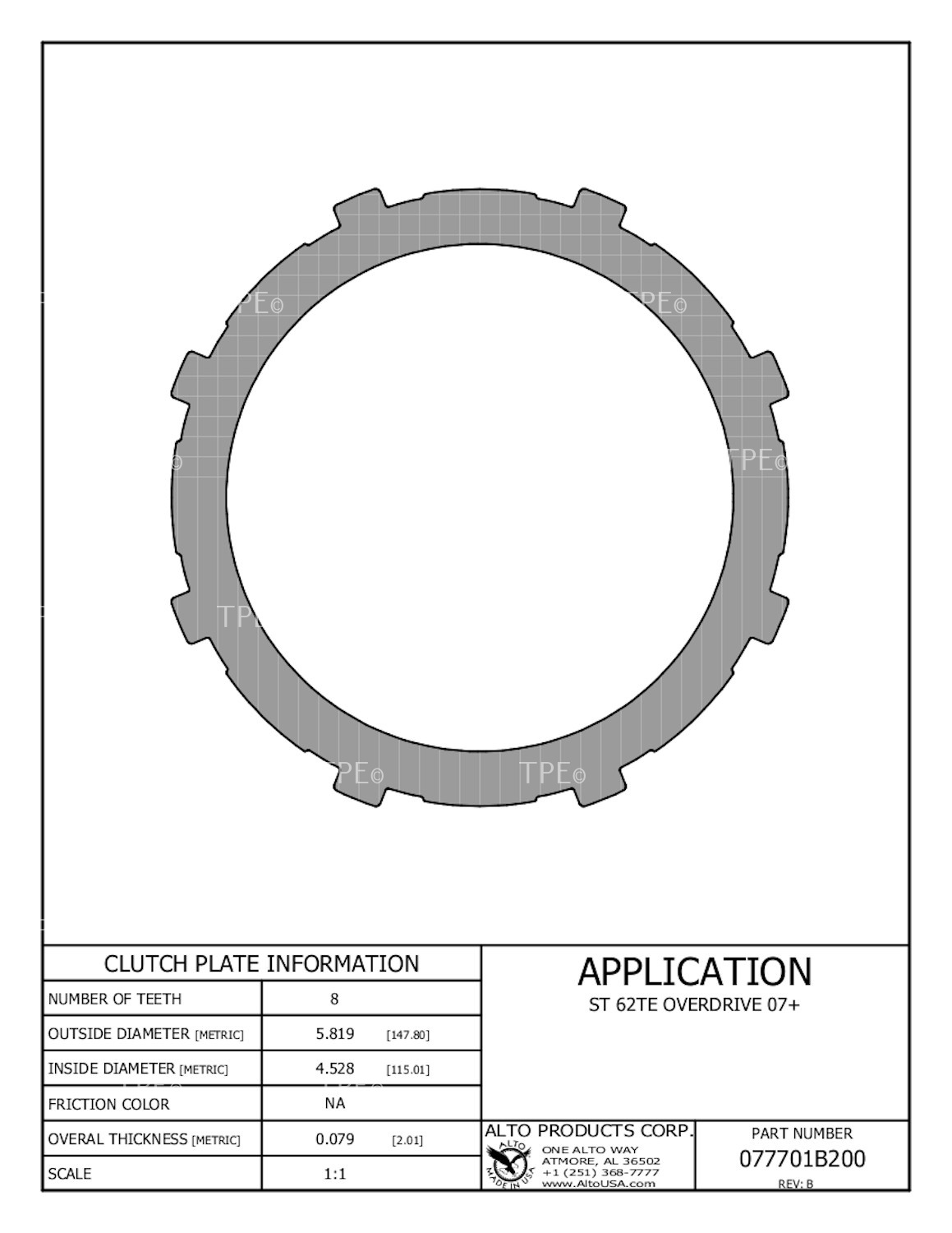 72.PS.05A Steel Plates