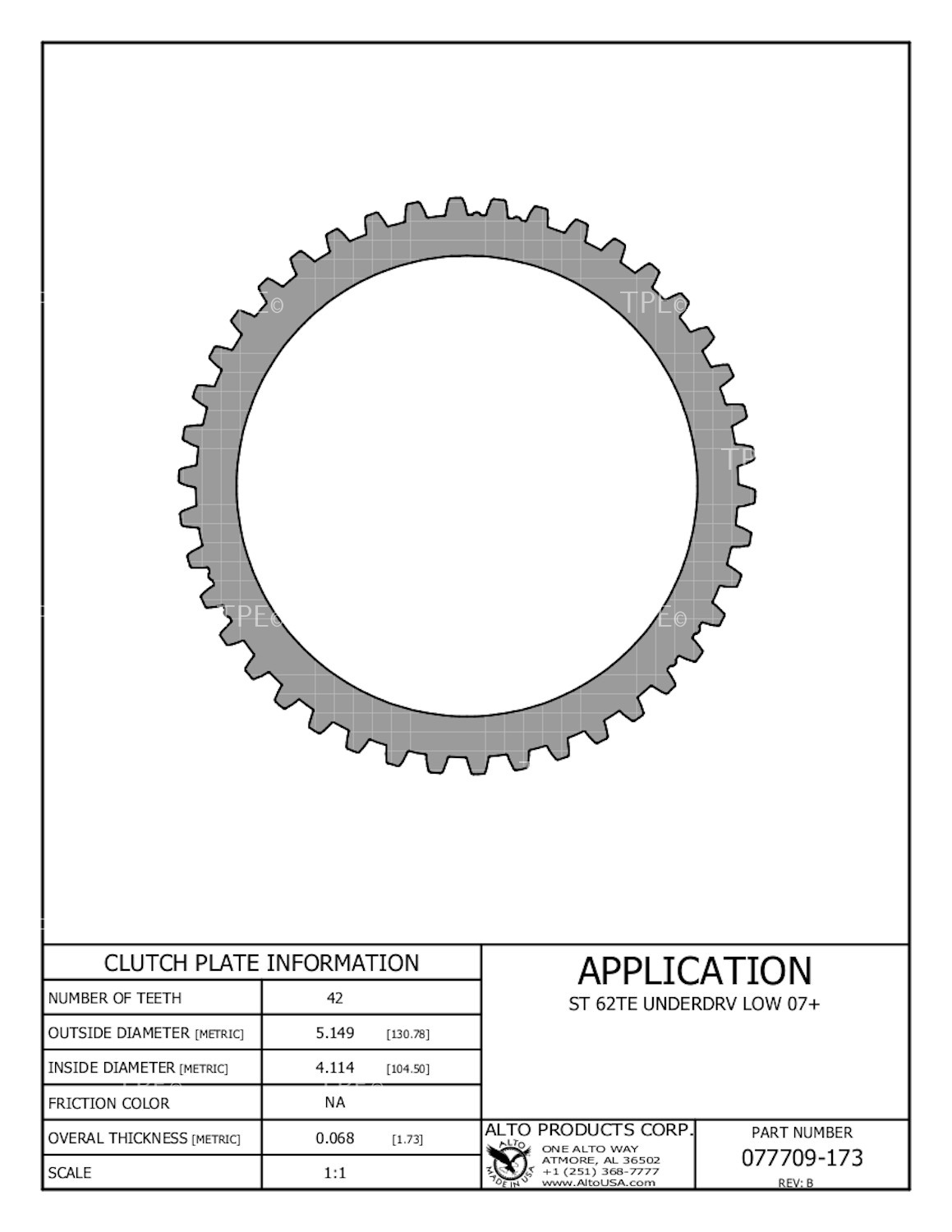 72.PS.08A Steel Plates